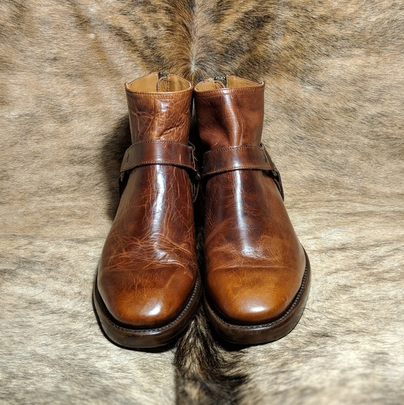 Frye Weston Harness Boots sz 9 NWOB - Picture 2 of 8